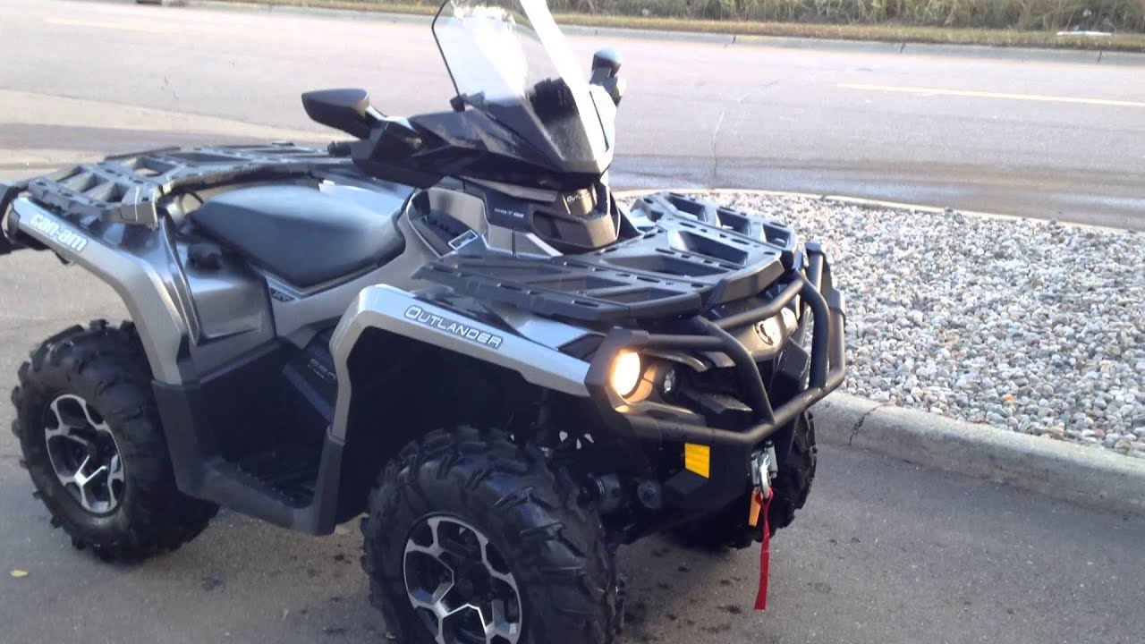 2014 Canam Outlander XT 650 YouTube