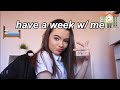 WEEK IN A LIFE of a student/YouTuber (how to survive school)