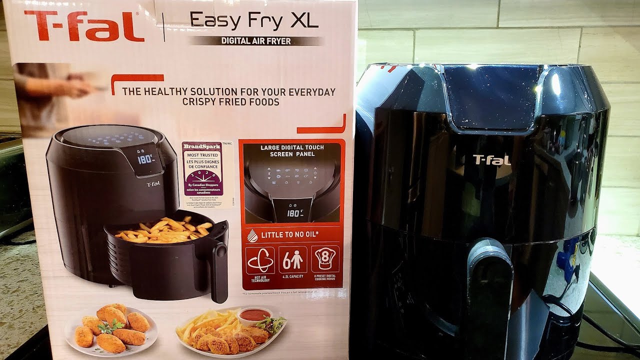 Tefal Easy Fry Precision 2-in-1 Digital Air Fryer and Grill 4.2 Litre  Capacity 8