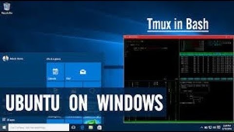 How to run linux on windows 10 by bash  ubuntu !