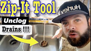 Zip It Tool | How to Unclog Sink - With It | Zip It Tool To Unclog Drain | Gadgets on Amazon screenshot 5