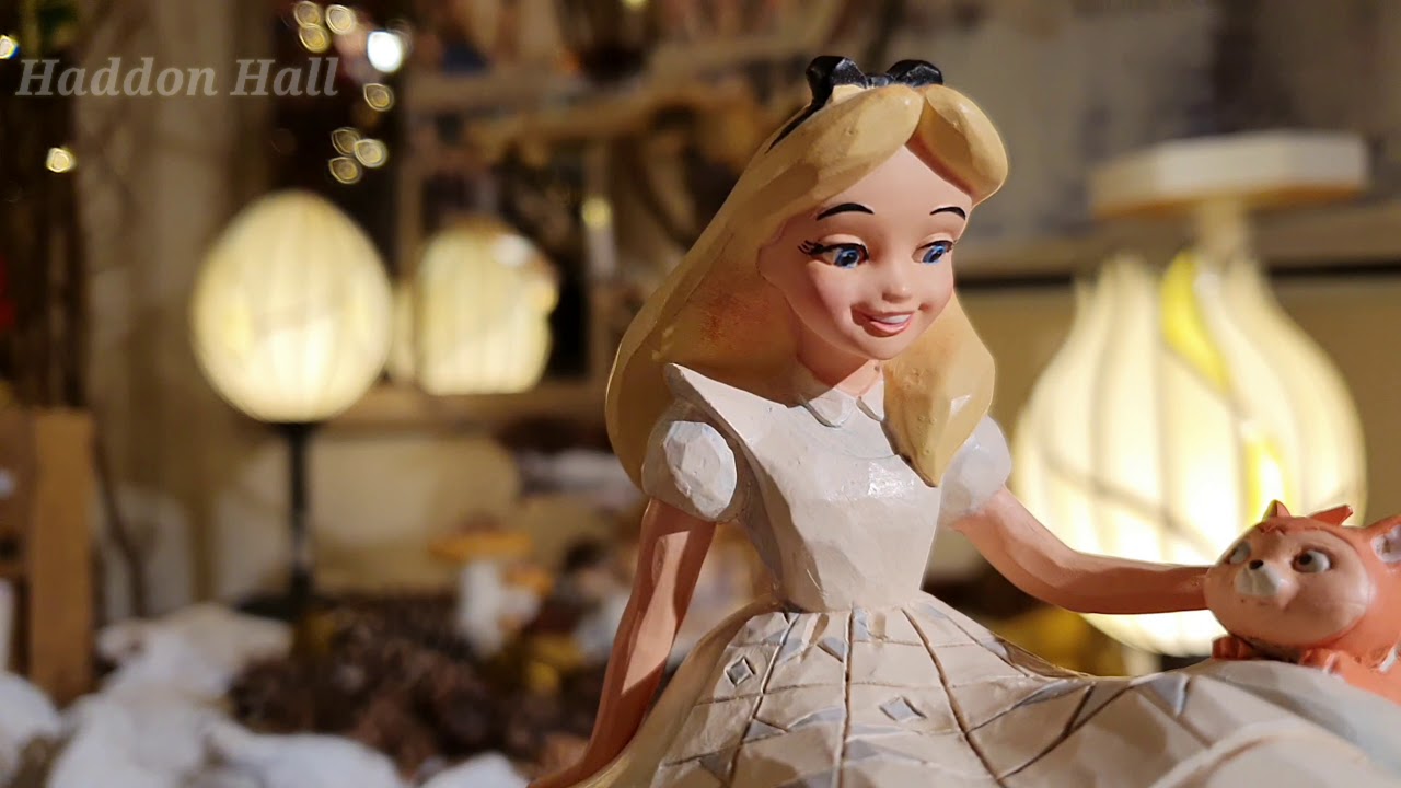 Alice White Woodland by Jim Shore - Haddon Hall - YouTube