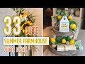33 Cute Summer Farmhouse Decor Ideas