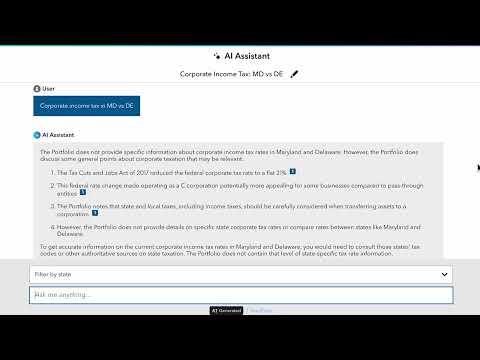 Bloomberg Tax &amp; Accounting Unveils Enhanced AI Assistant Features