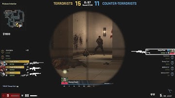 1V5 ACE! Clutch with 9HP! CSGO Highlight