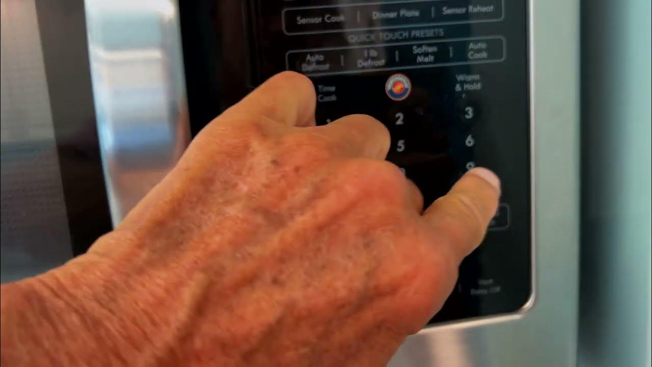 How to change the time on a Kenmore Microwave YouTube