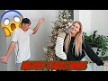 PRANKING MY HUSBAND BY SETTING UP CHRISTMAS IN OCTOBER!