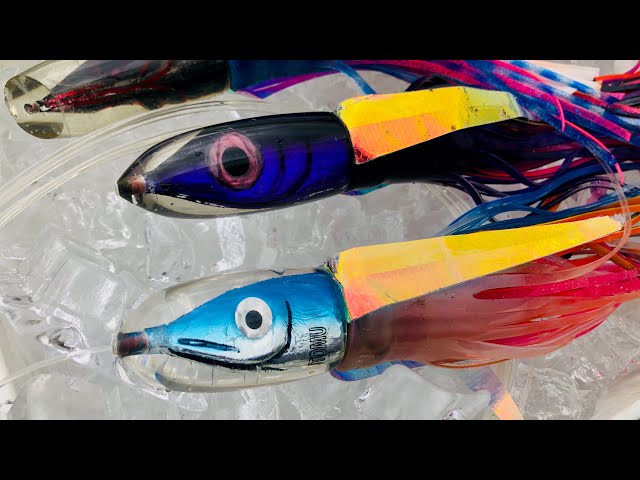Skirt colors and codes - Ahi Lures - Ahi fishing - Yellowfin tuna fishing -  YouTube