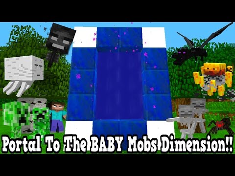Minecraft Pe - Portal To The Wither Storm DIMENSION - M 