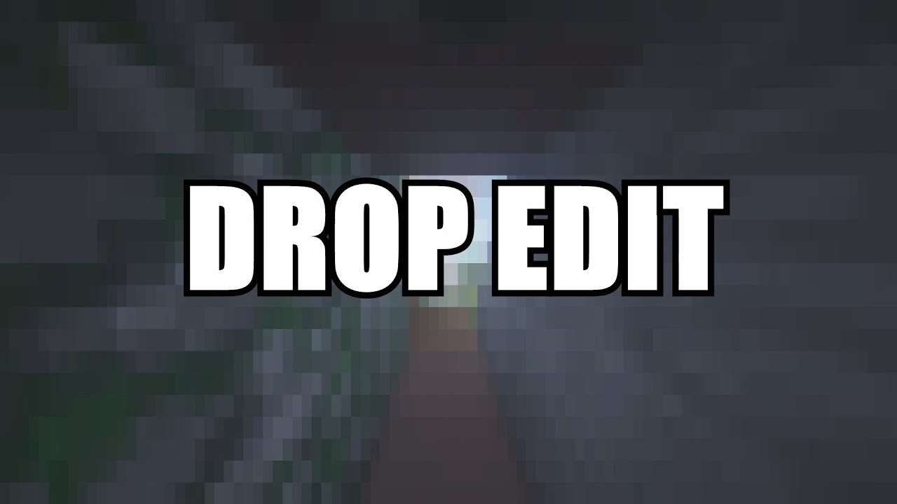 Minecraft Drop Edit (RUDE - Eternal Youth) - YouTube