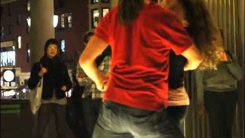 Willem Engel & Kim Rottier zouk dancing at Union Square October 10th