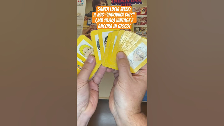 SANTA LUCIA WEEK: IL MIO “INDOVINA CHI?”(MB 1980)@lipranditoys #boardgames #vintagetoys #memories