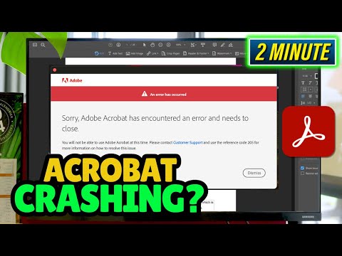How to Fix Adobe Acrobat Keeps Crashing Problem 2025