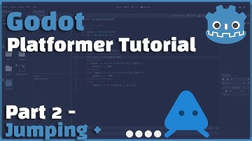 Godot Game Engine: Complete Platformer Game Tutorial #2 - Jumping and Gravity.