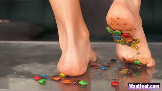 Barefoot Candy Crush Asmr