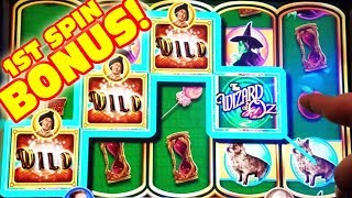 FIRST SPIN SLOT BONUS!!!  ★  THE YELLOW BRICK ROAD TO RED ROCK screenshot 3