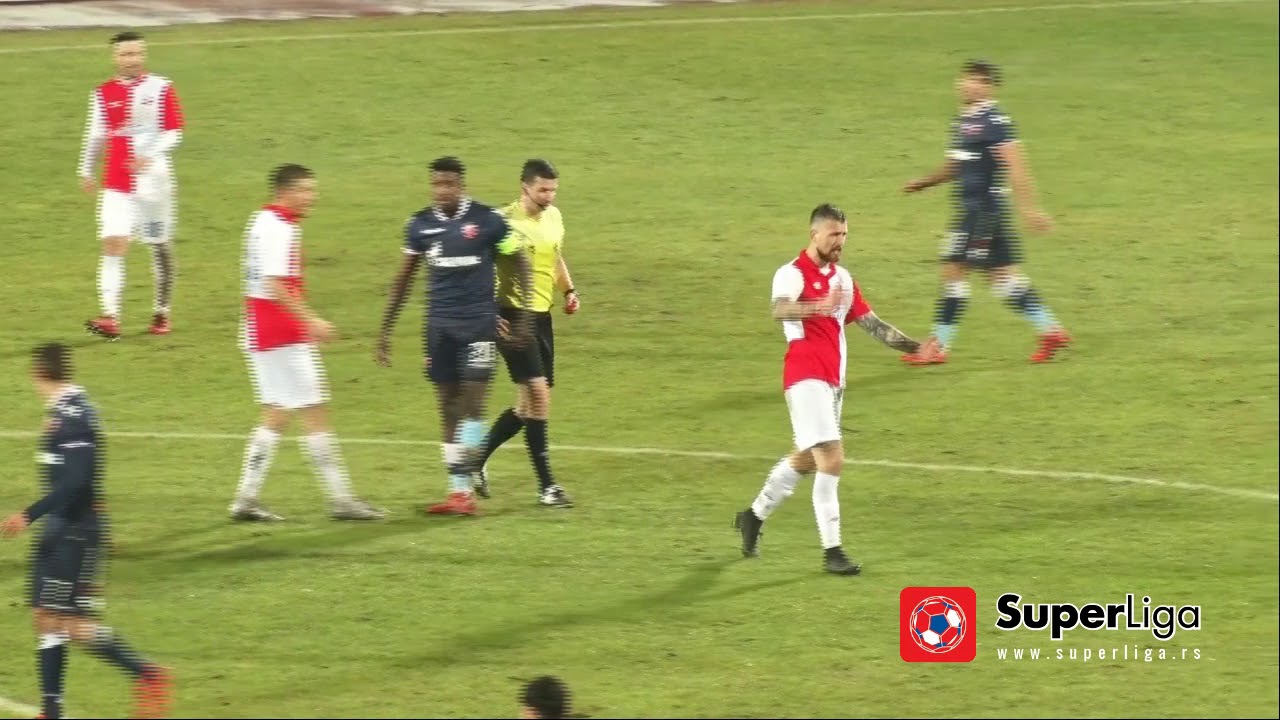 FK Zeleznicar Pancevo 1-2 FK Crvena Zvezda Belgrad :: Resumos :: Videos 