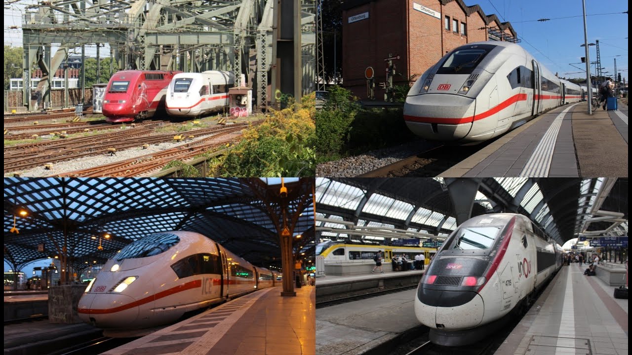 Trains in Germany August 2023 - YouTube