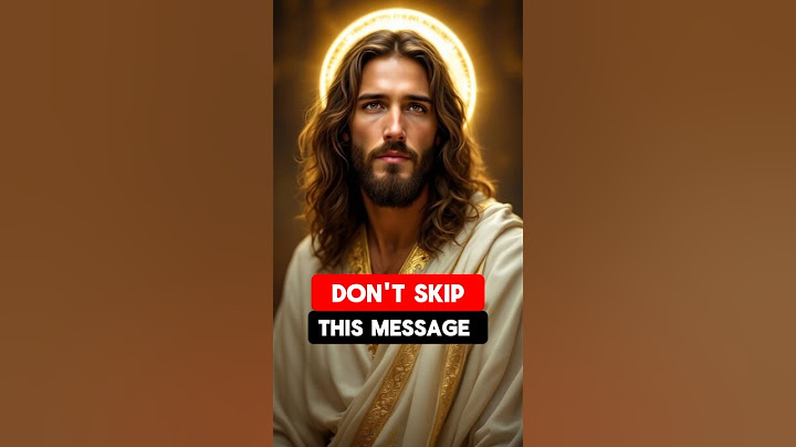 Don't Skip This god's message today #shorts #god #godmessage #jesus