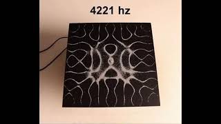 What happens to salt at different frequencies.#salt #frequency #wow