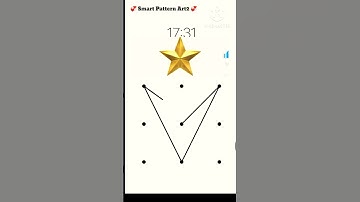 Star 🌟 Pattern Lock Your mobile phone Lock #shorts #viral #amazing #style #ytshorts #trending