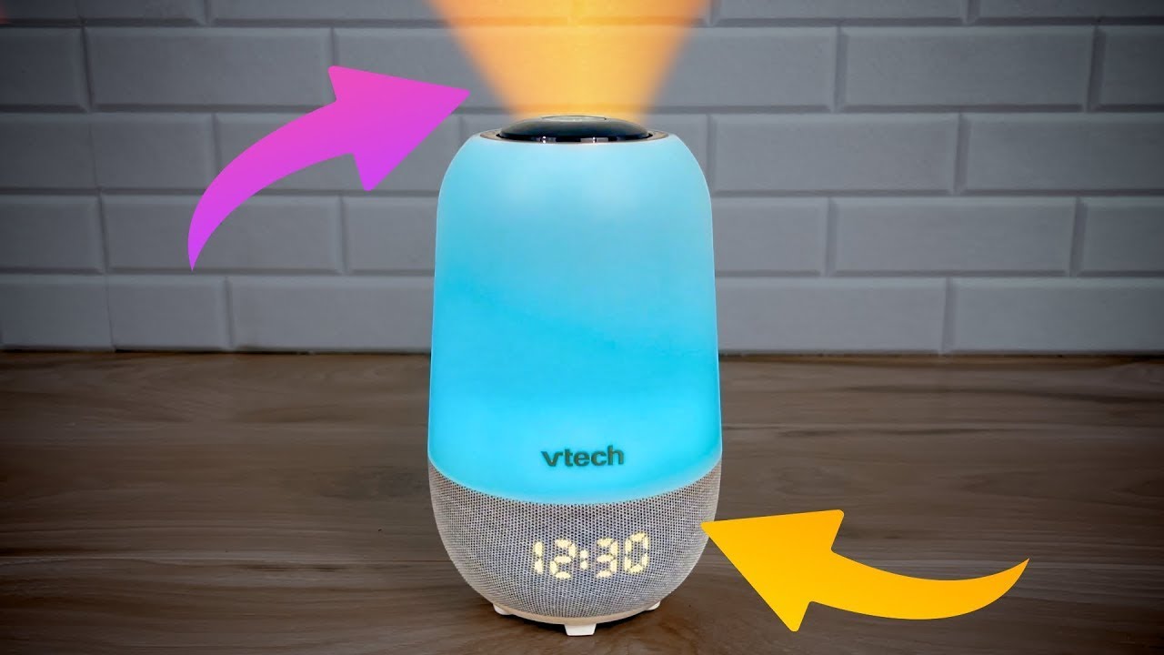 Soothing Sleep with Stories Songs Sounds  Portable Speaker, Multi Color NightLight, Projector