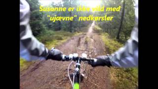 MTB tur i Klosterheden.  20-2-2016.