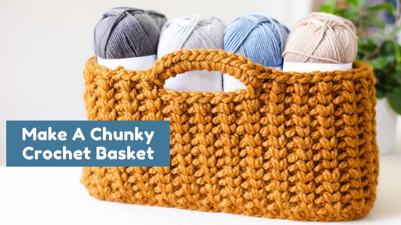 27 Free Crochet Basket Patterns - Easy Crochet Patterns