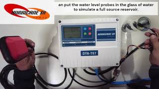 Connecting A Float Switch And Water Level Probes To A 6 Inch 380V 3 Phase Automatic Control Box Eng