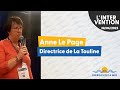 Anne le page  prsente lassociation la touline