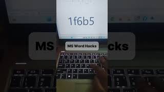Microsoft word magical trick | Word tutorial #shorts #foryou #msword