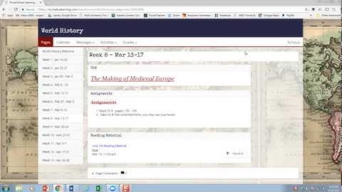 Handing in Assignments