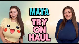 Maya Try On Haul Cute Tops & Dresses Youll Love