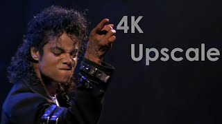 Michael Jackson - Man In The Mirror (Moonwalker DVD Version) (Remastered 4K Upscale)