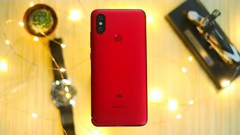 Xiaomi Mi A2 Red Variant Unboxing And First Look