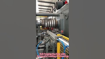 Roll Forging Machine with Automatic Loading & Unloading System  #rollforgingmachine