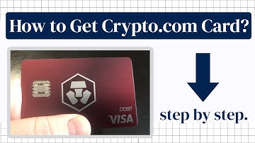 How to Get the Crypto.com Card? 💳 [STEP BY STEP]