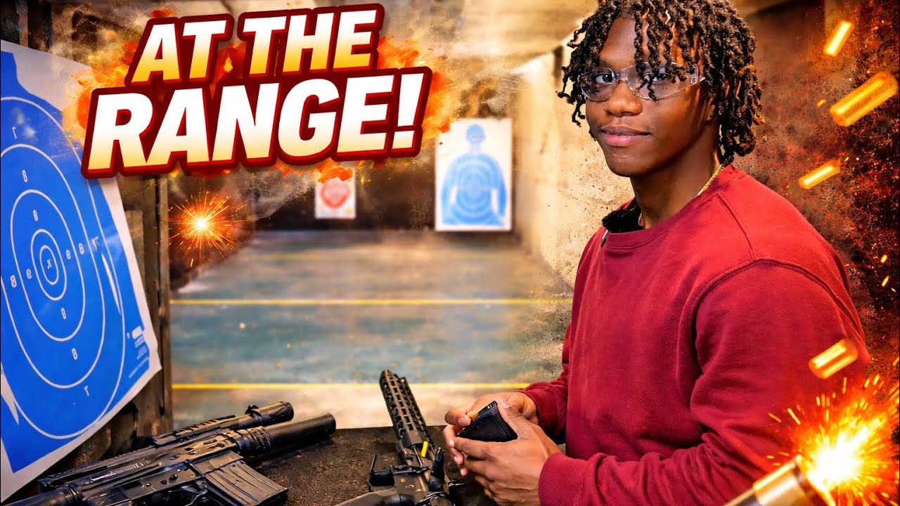 First Time at the Gun Range… I Wasn’t Ready - YouTube