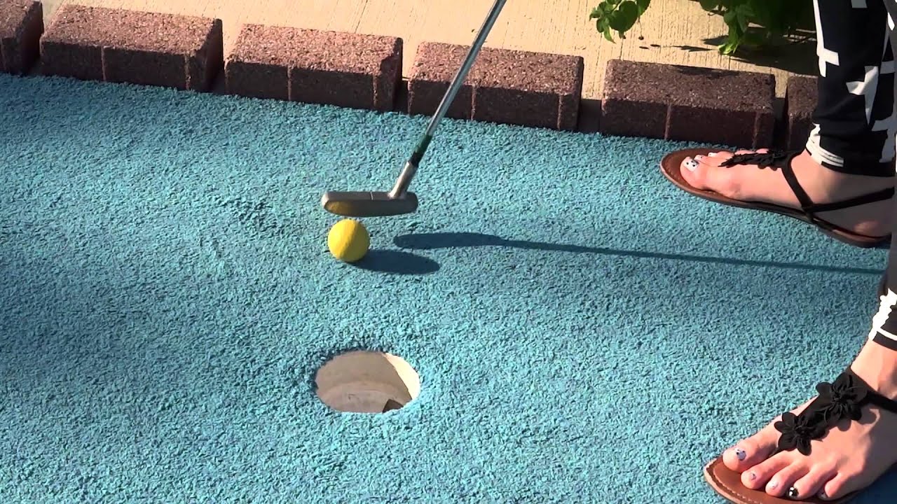 Lake Murray Mini Golf with my family