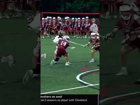 Rate this goal 😱 Syracuse commit Trey Deere with a NASTY behind the head goal 🥍 #shorts