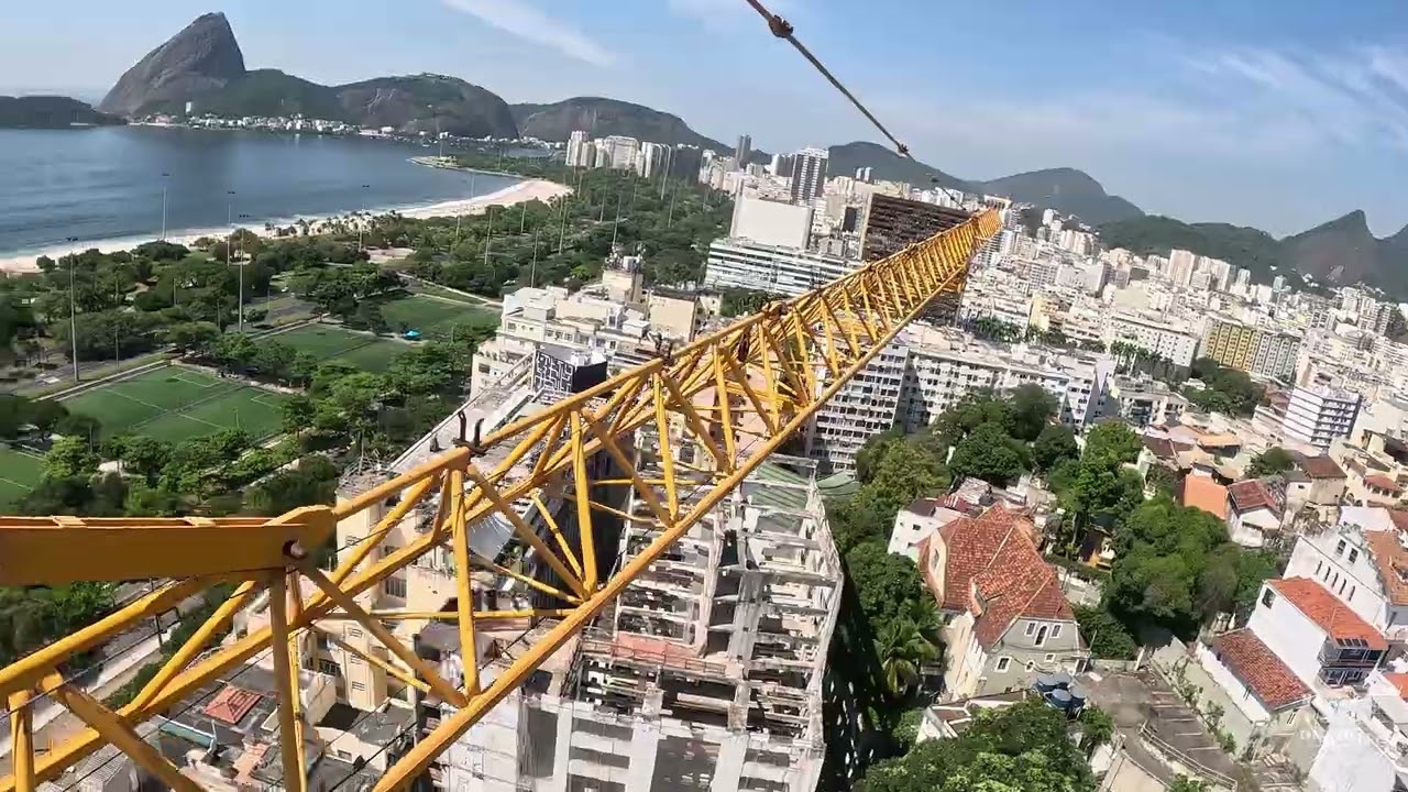 GUINDASTE FPV DRONE TESTE