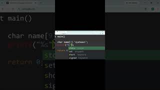 Strings in C Programming Explained in Telugu | Beginner Friendly #Shorts