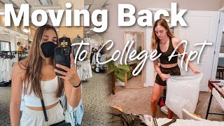 Moving Back to Our College Apartment 2 Months Later!