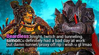 SALTY Survivors DESPISE My KNIGHT And SPRINGTRAP! | Dead by Daylight