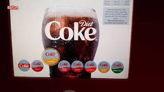 Coca-Cola Freestyle Touch Screen Soda Fountain Machine
ကိုကာကိုလာ အချိုရည်စက် အသုံးပြုခြင်း