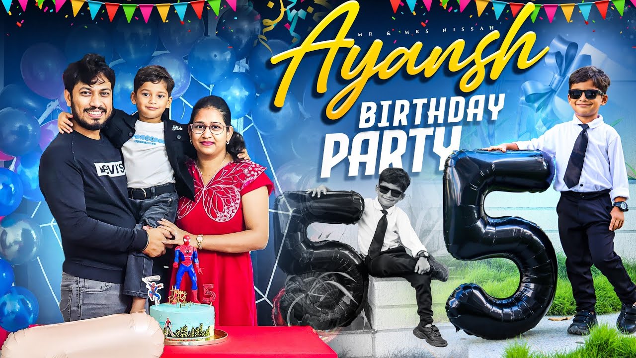 Ayansh Birthday Party..🥳🎉 | Birthday Celebrations..🥰😍 | Mr & Mrs Nissah 
