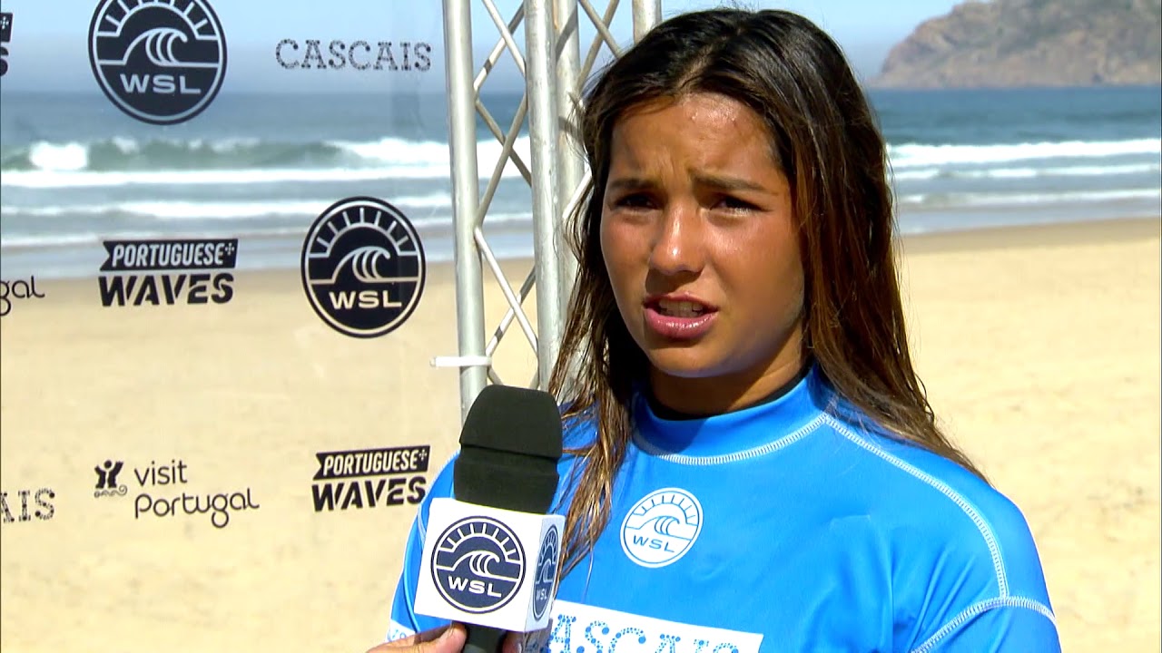 Teresa Bonvalot Faz Historia Pelo Cascais Women S Pro Youtube