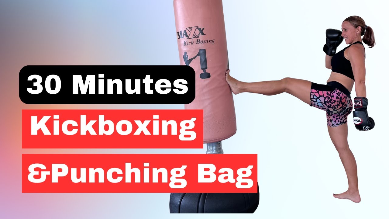 The Best Kickboxing Workout with a Punching bag - YouTube