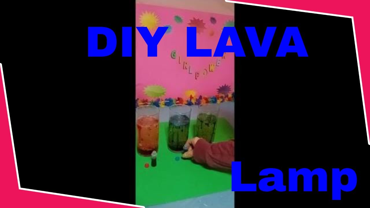 Make Your Own Lava Lamp for Kids