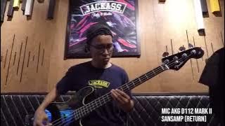 AMPEG PF500 vs SANSAMP | Something Wrong - Pancen Asu w/ Ganee Pickups P/J (Adi Nugroho Bass Cover)